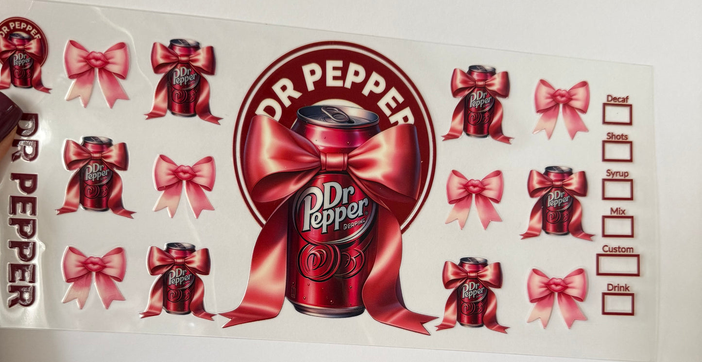 Dr Pepper Bows