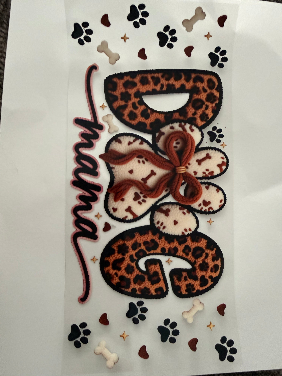 Leopard dog mama