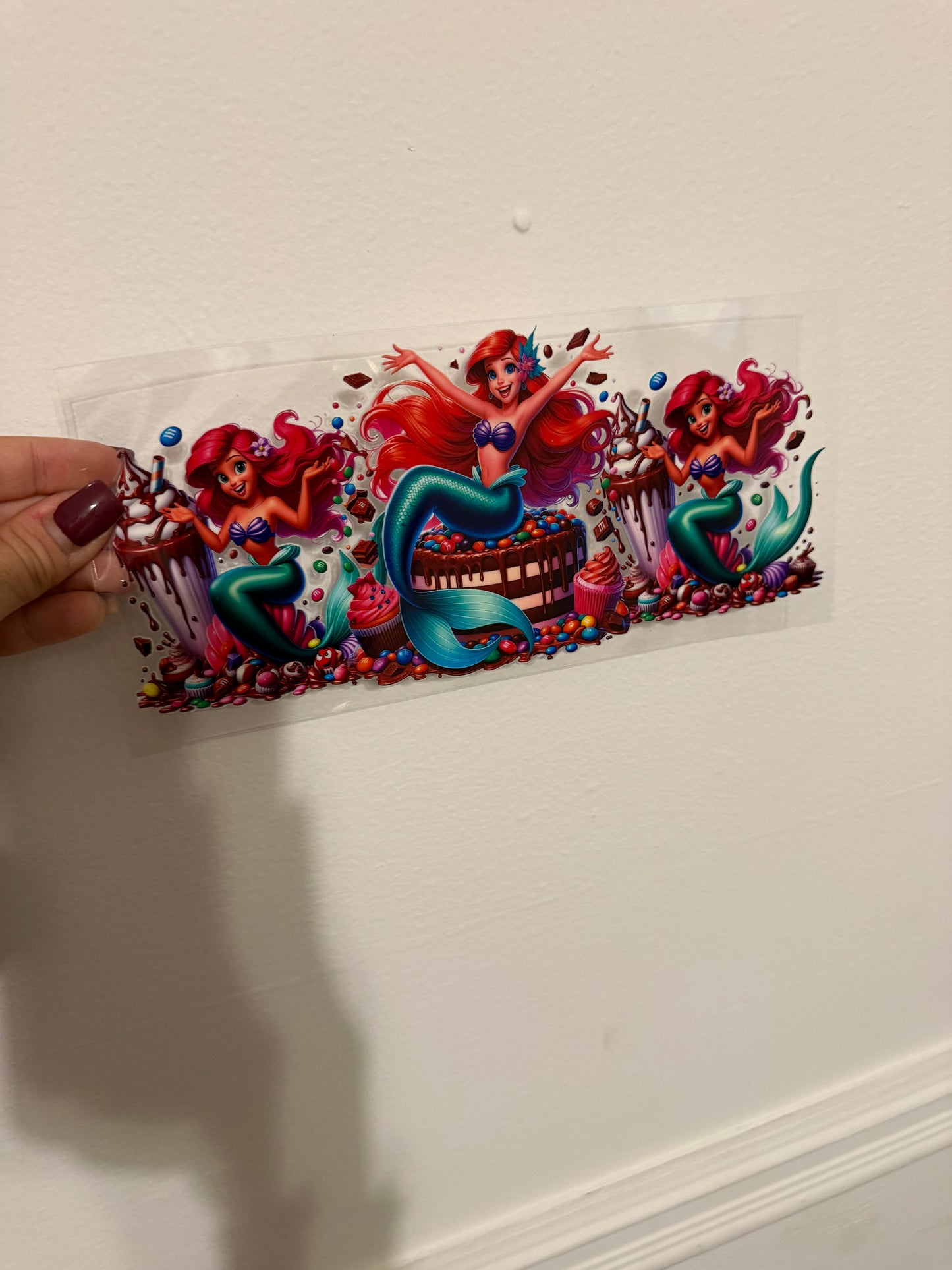 little mermaid and chocolate