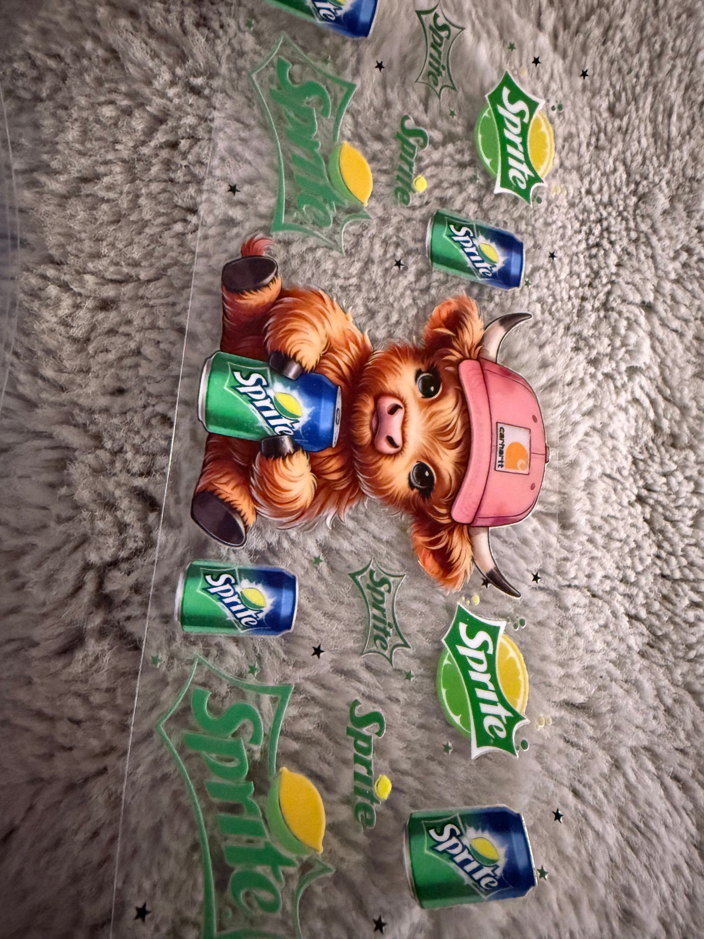 Sprite highland cow