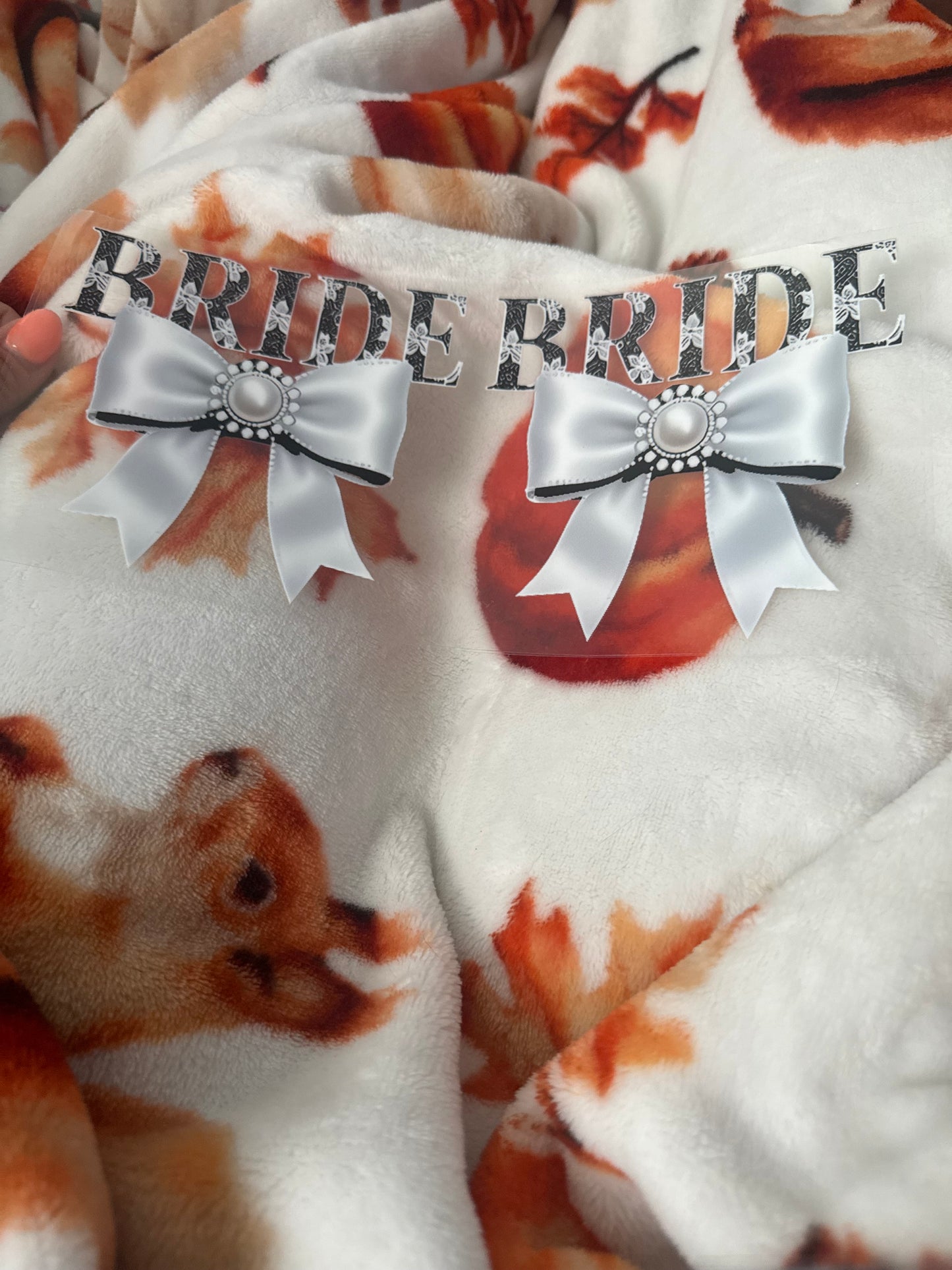 Bride & bow