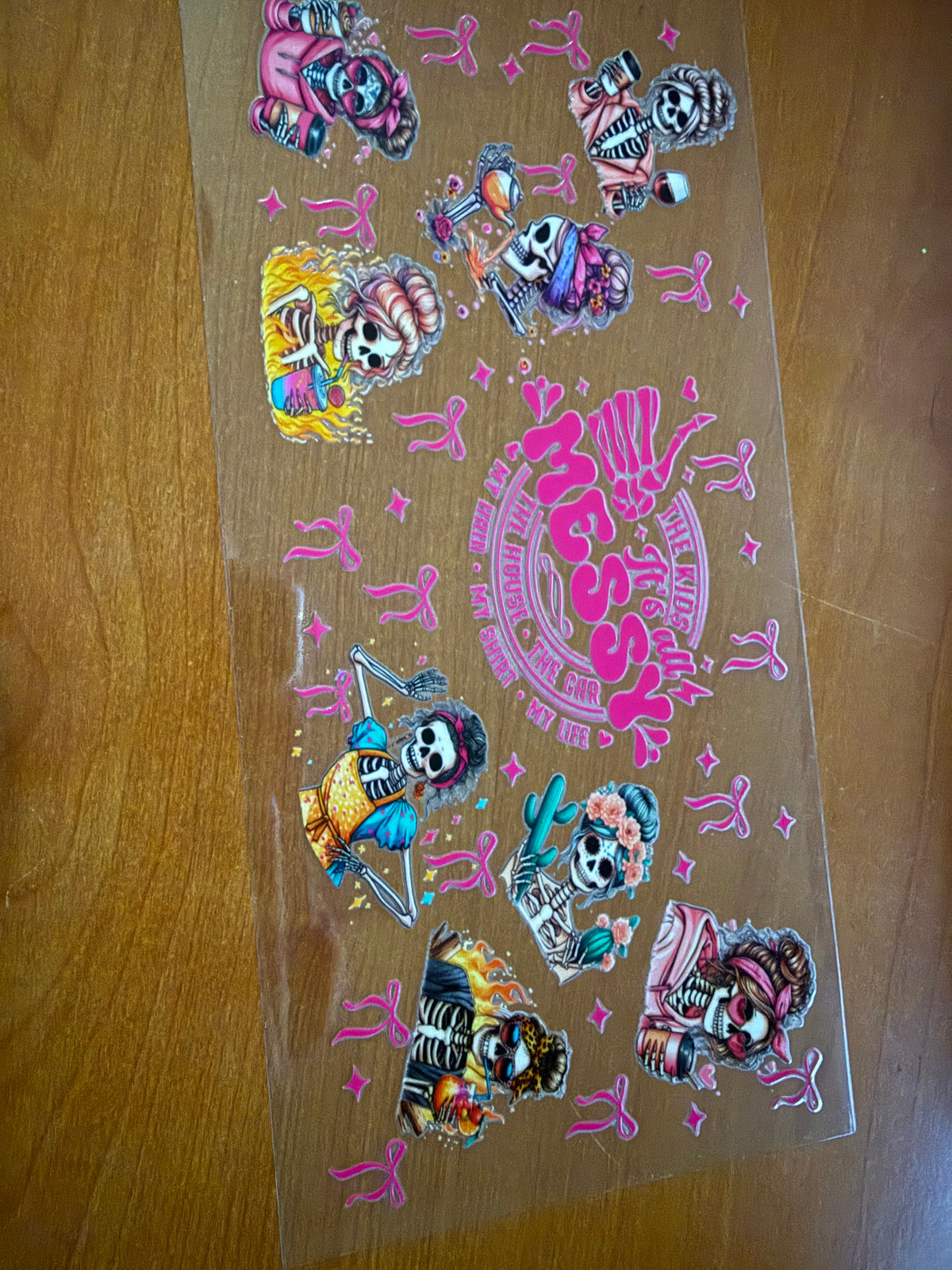 It’s all a mess skeleton version