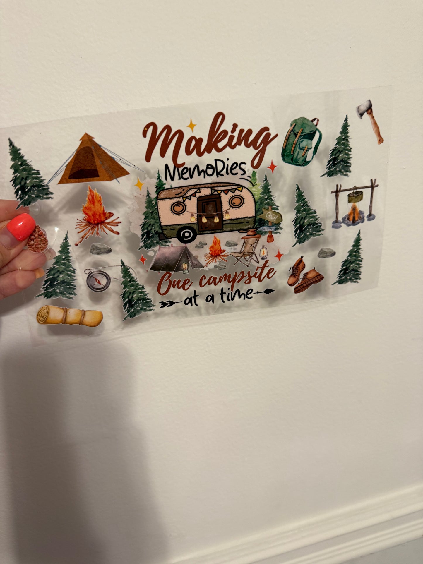 Christmas camper