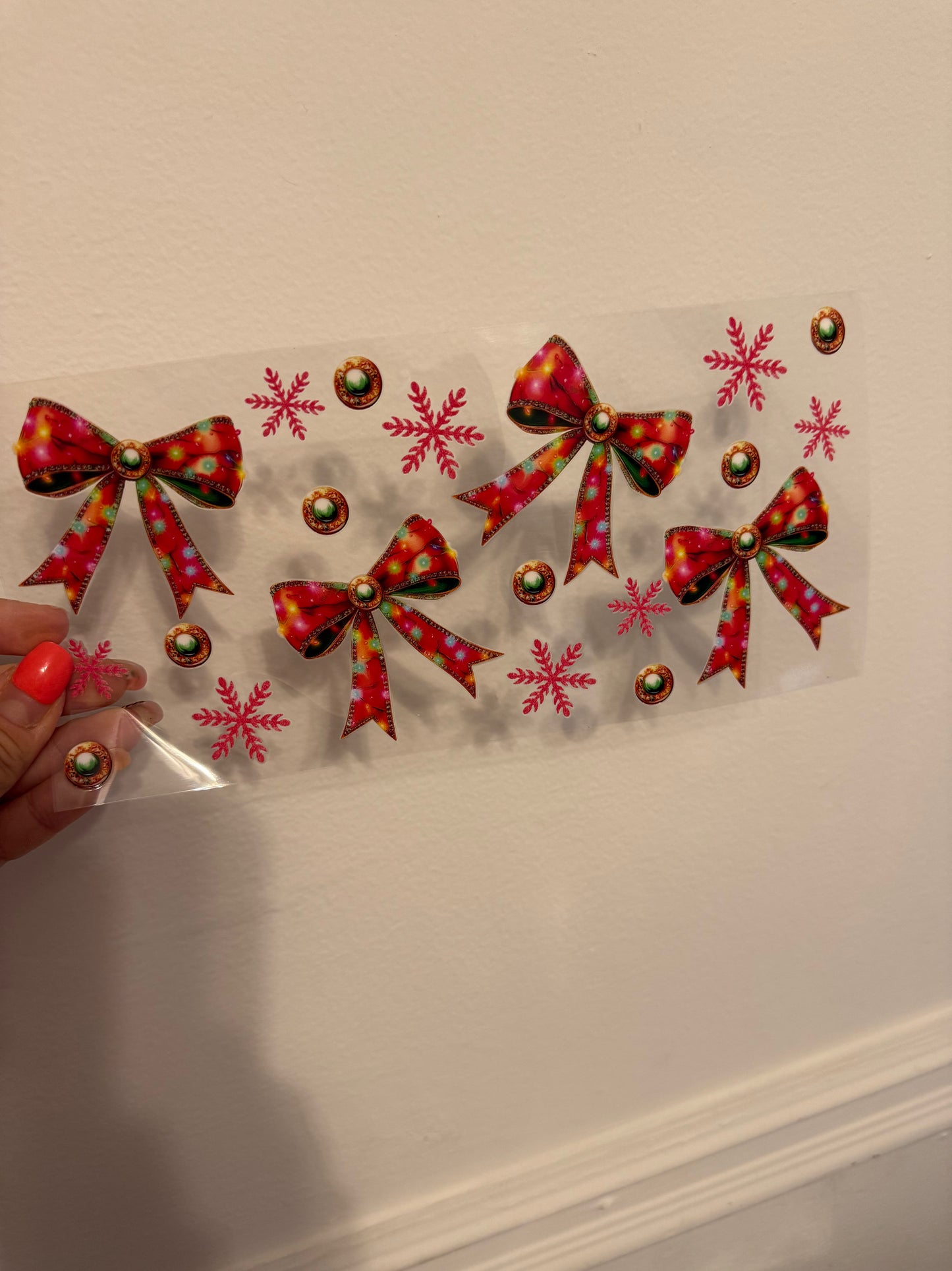 Bows & snowflakes