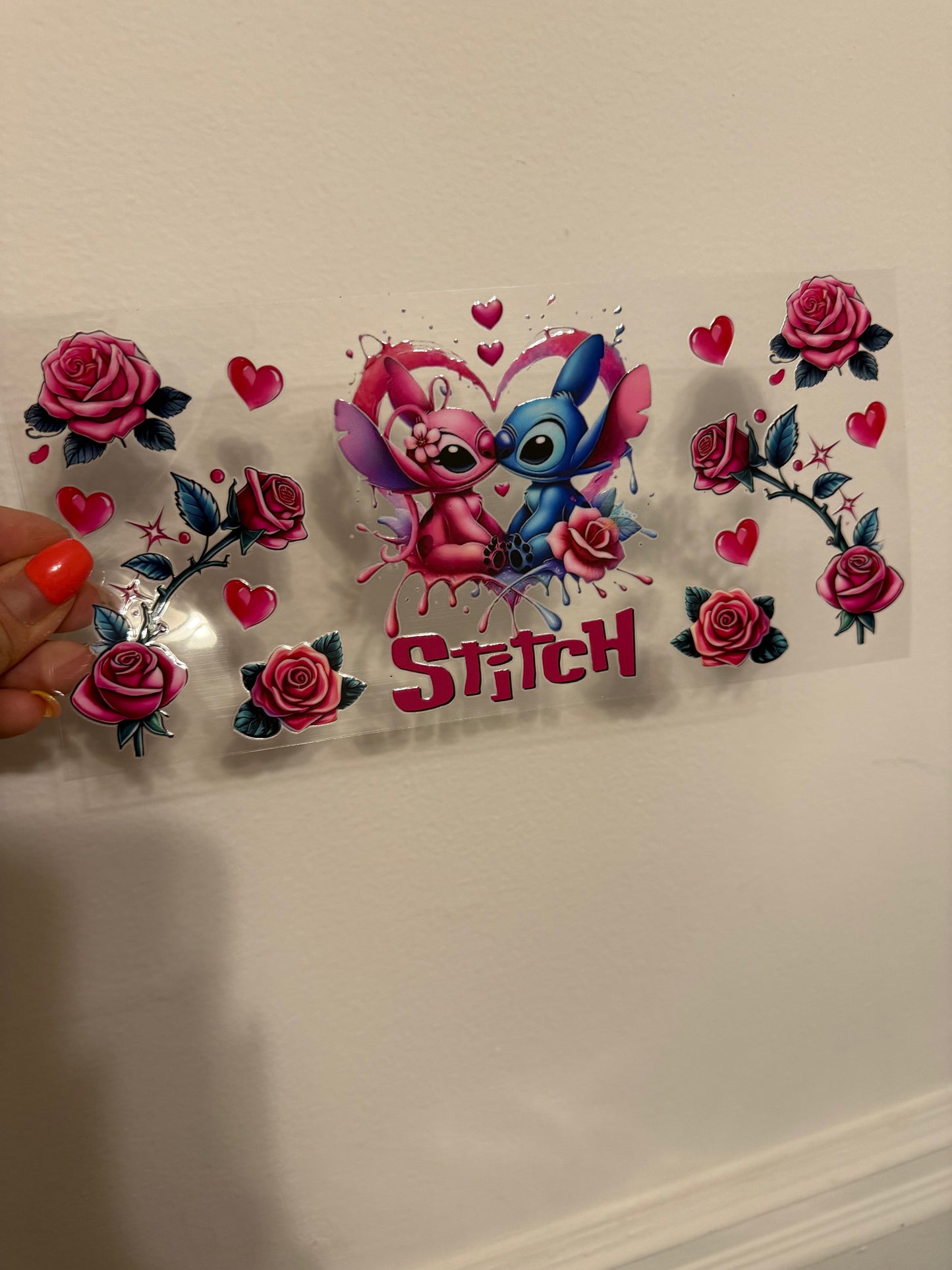 Stitch with roses