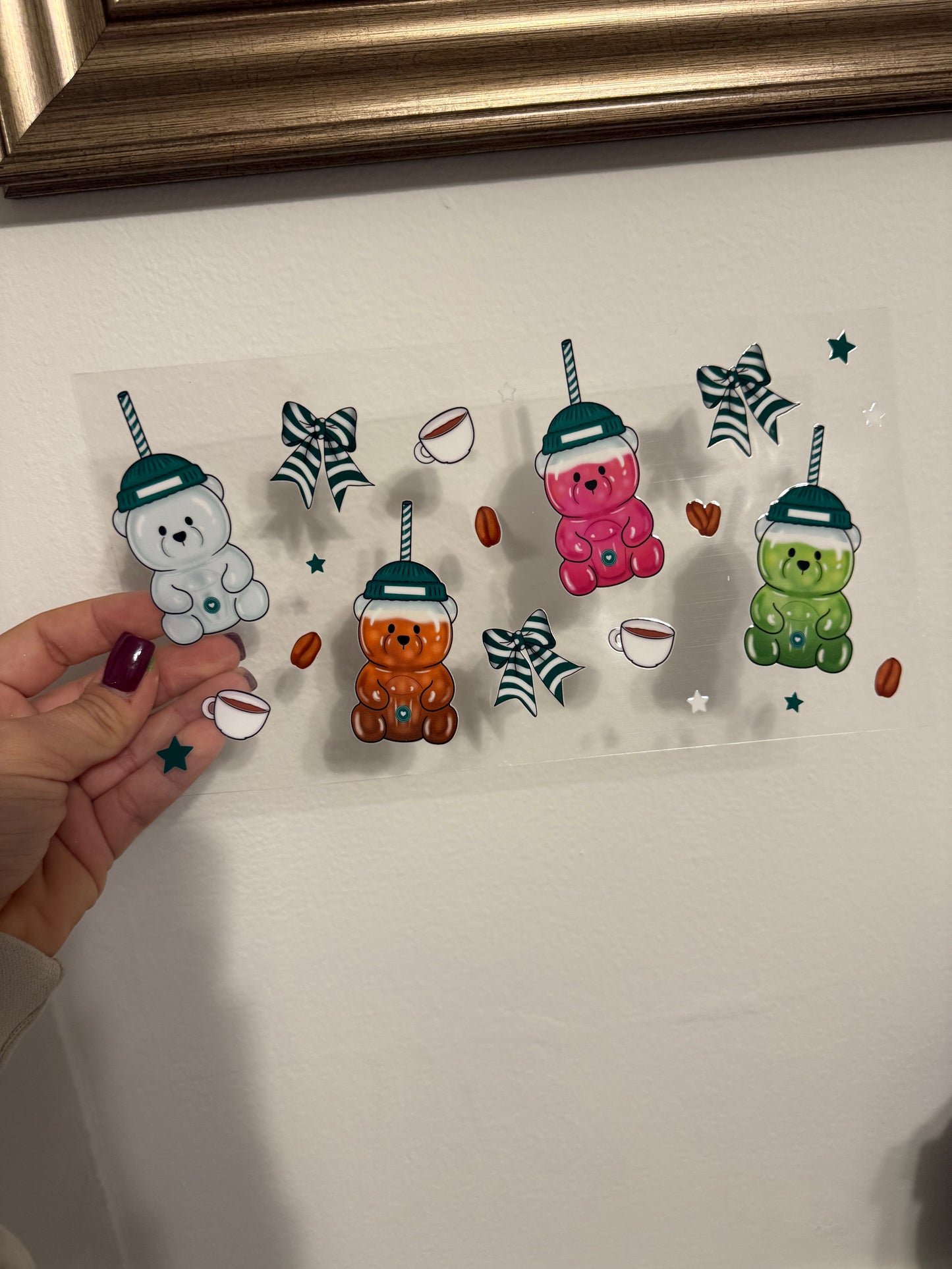 Starbucks bearista & bows