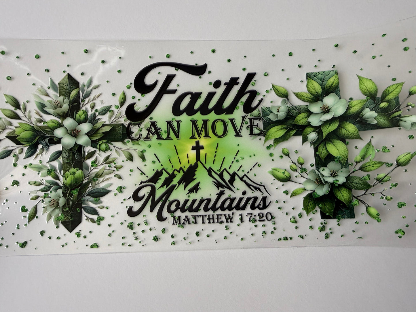 Faith can move mountains