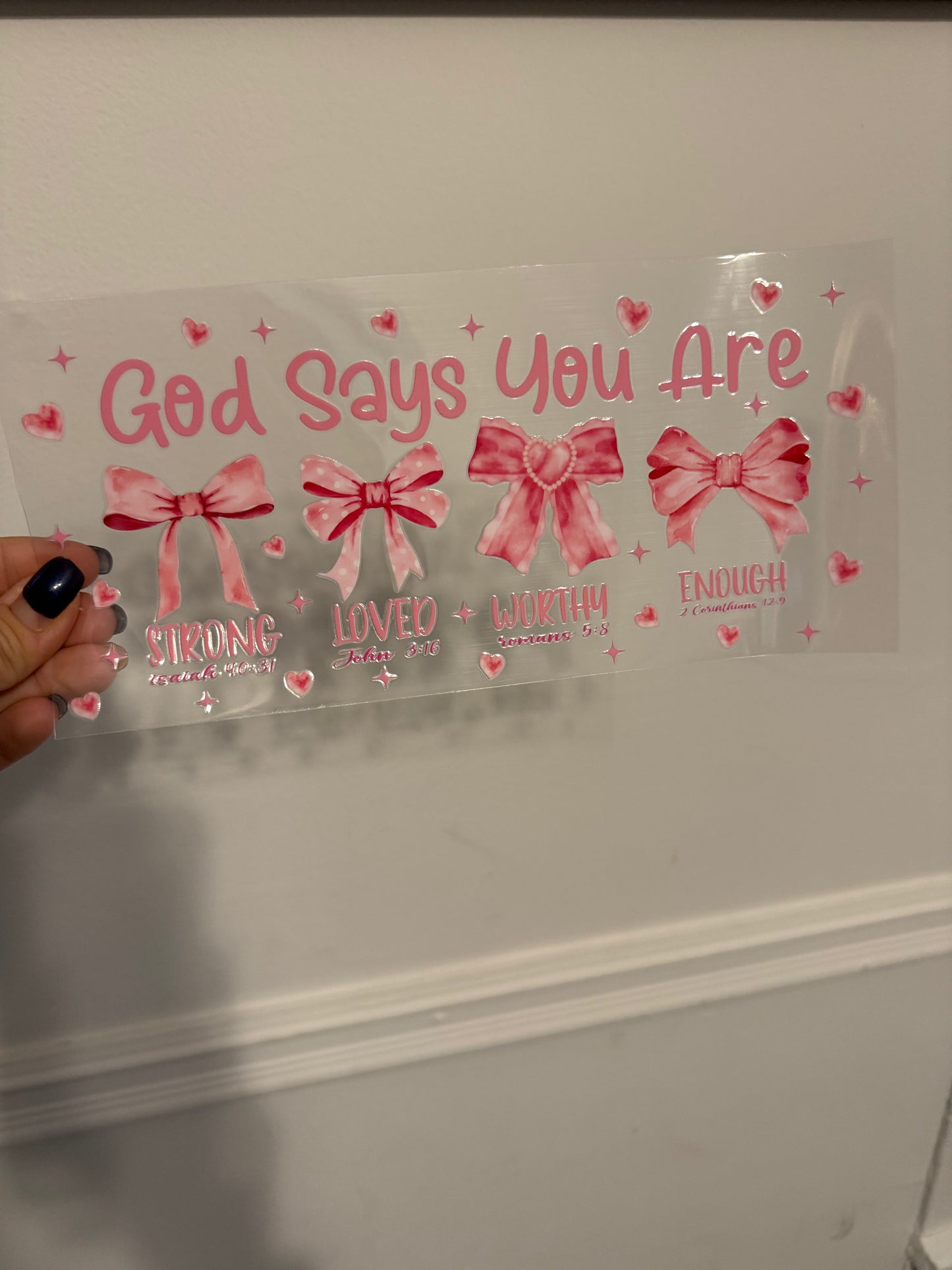 God says you are