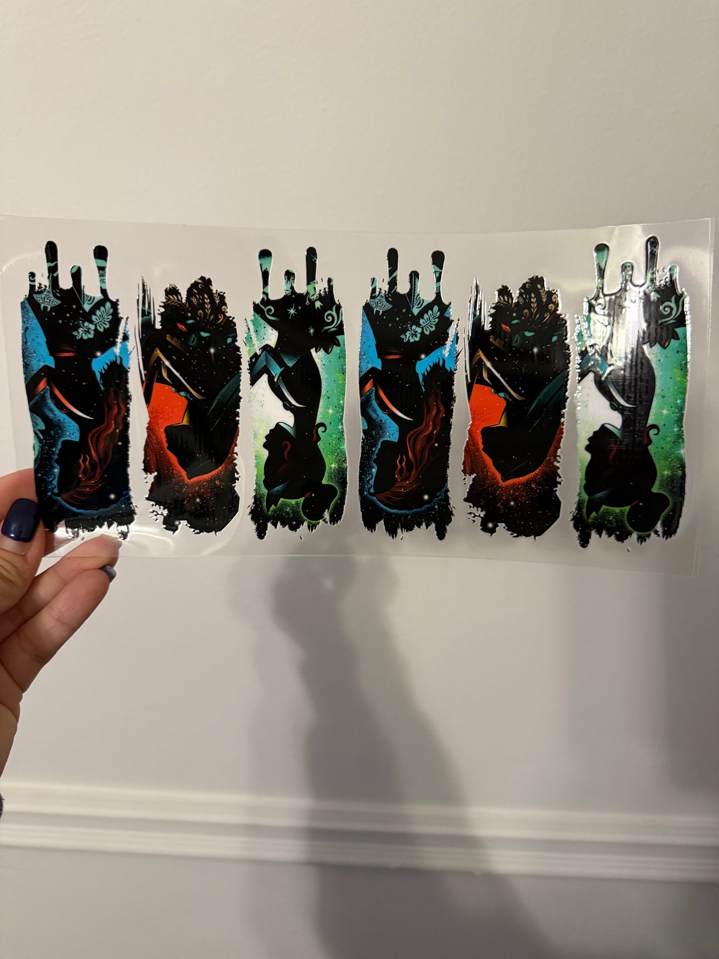 Silhouette Disney princess