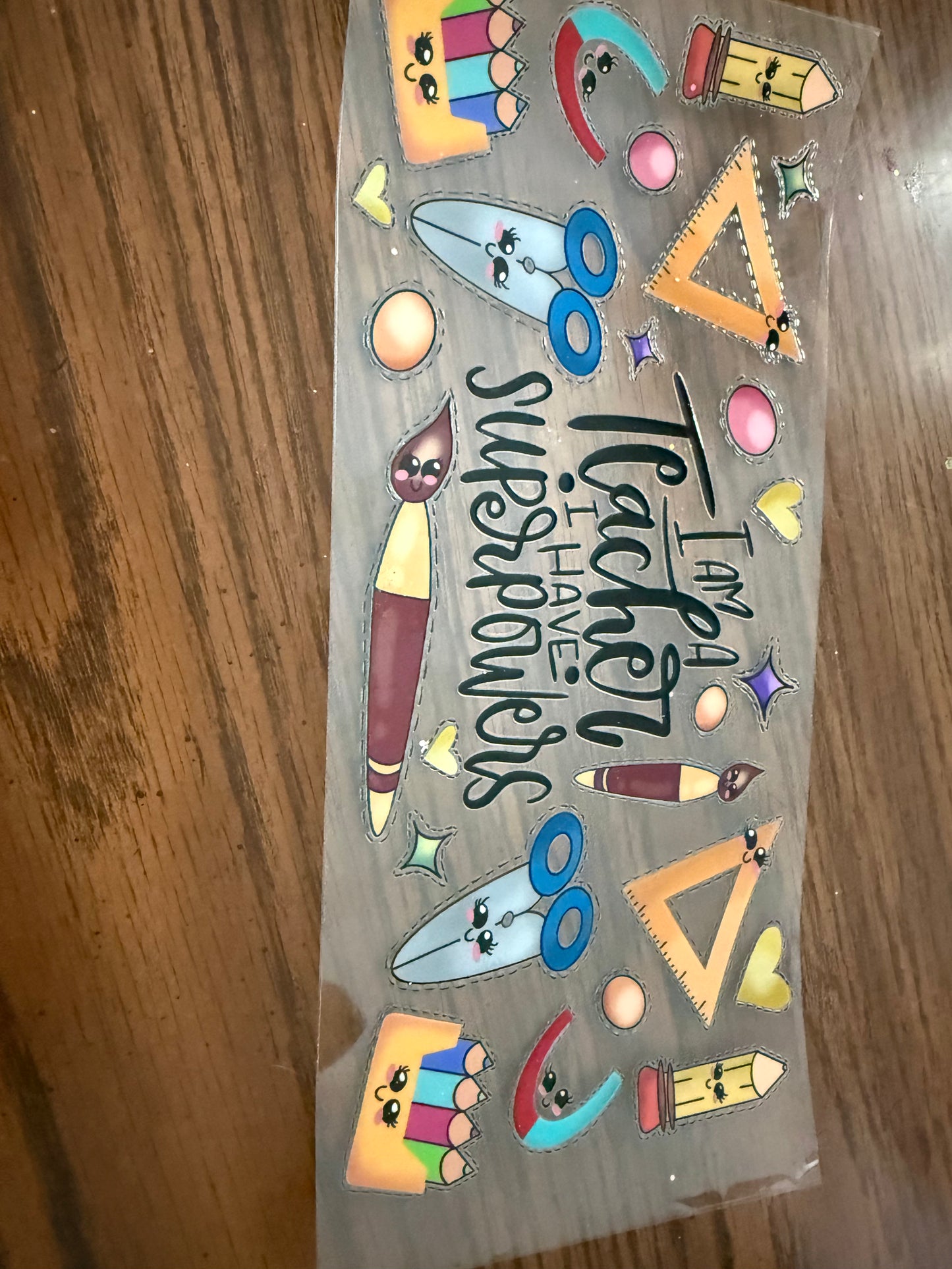 I am a teacher I have superpowers