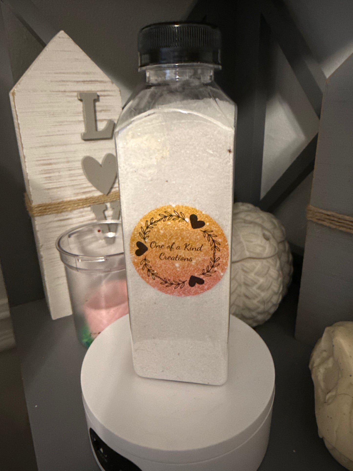 16oz white sand