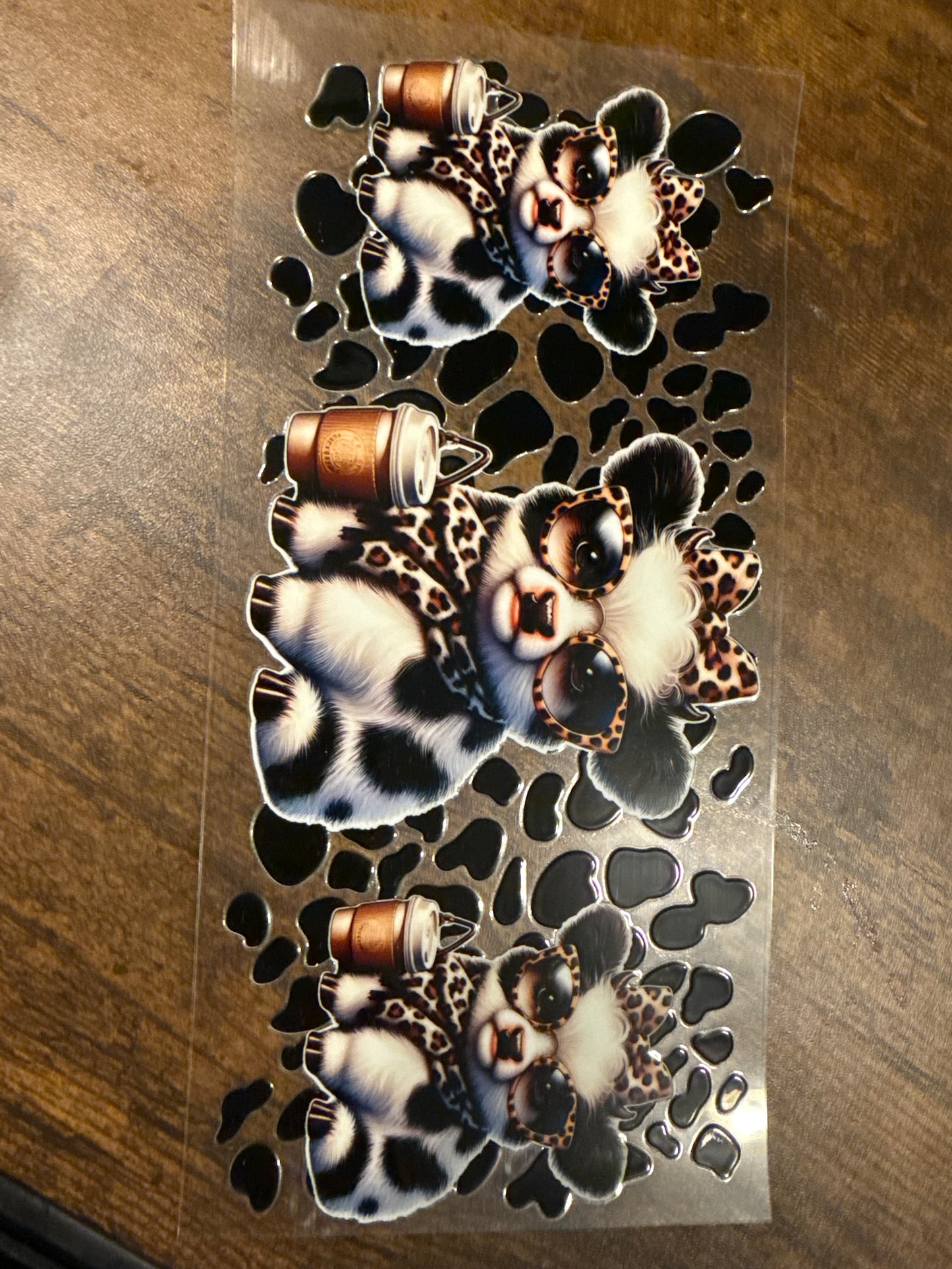 Leopard Print Cow