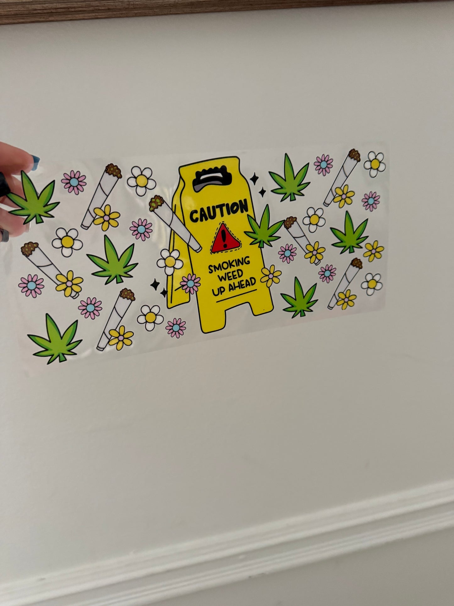 Smoking Weed up Ahead