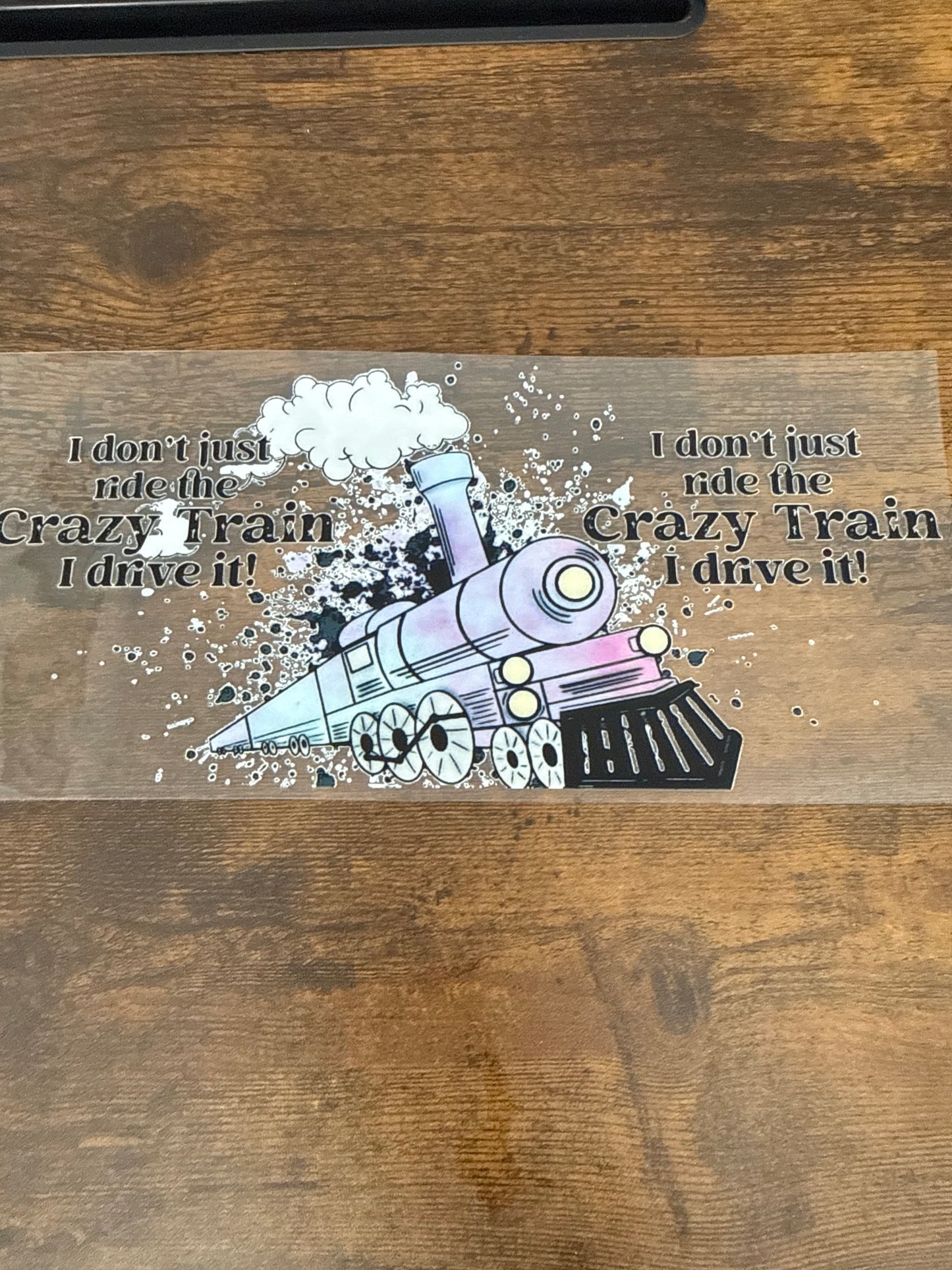 I drive the Crazy Train