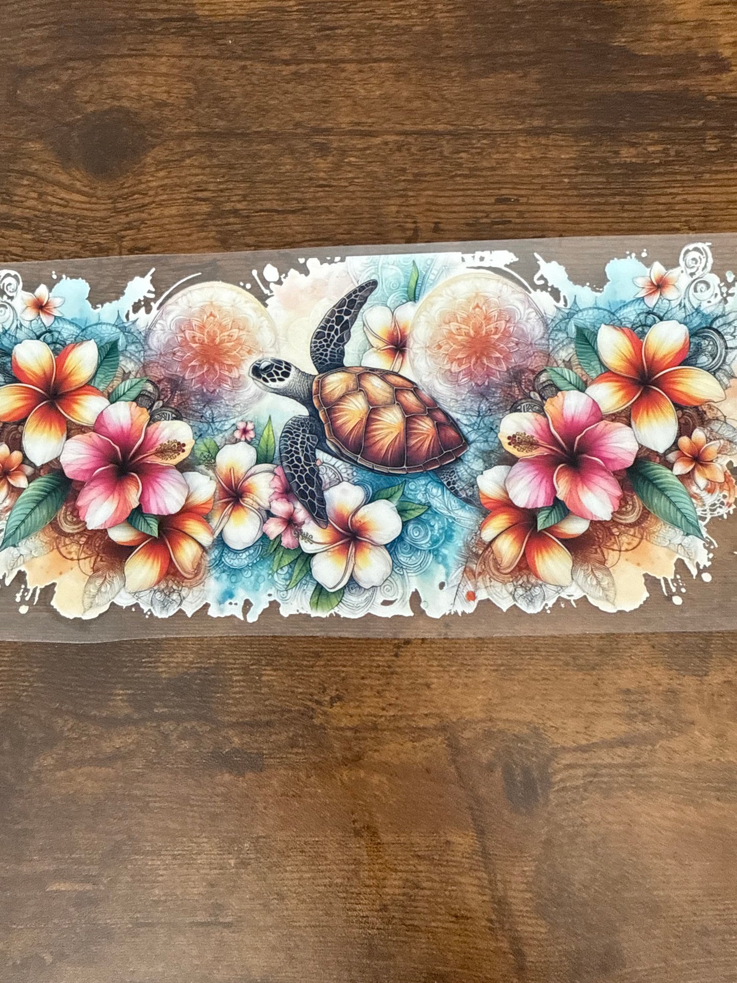 Turtles and Flowers