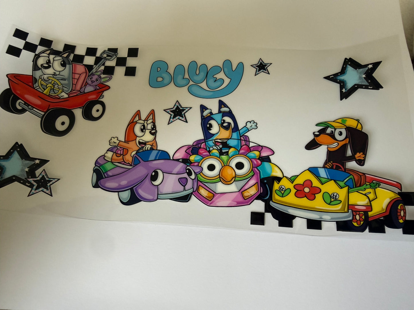 Bluey Bumper Cars