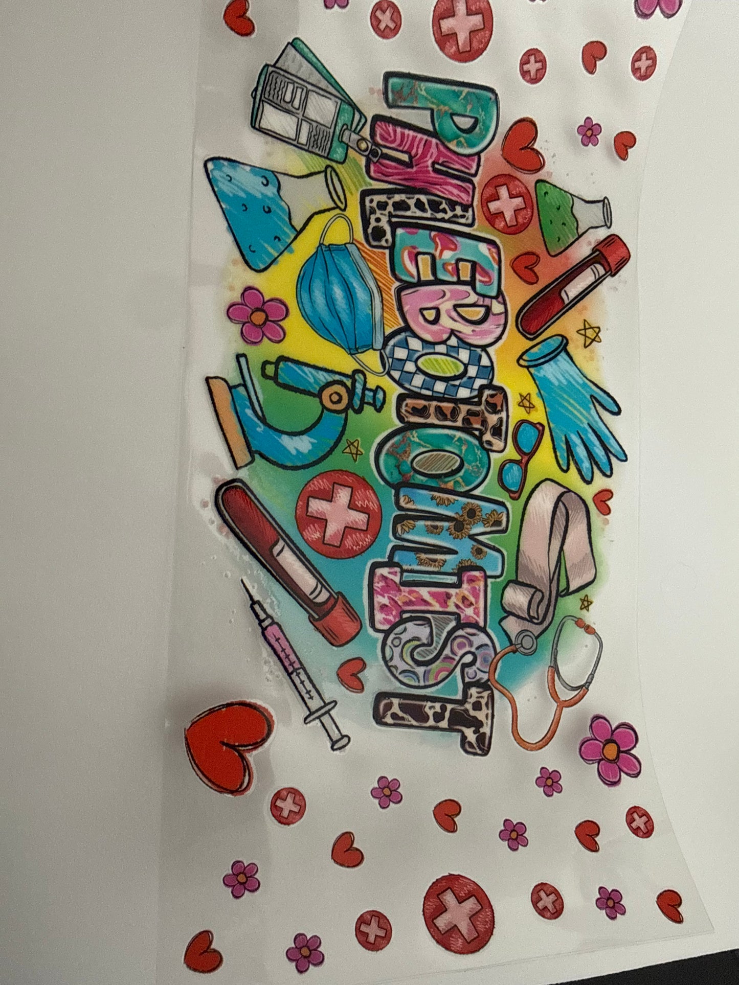 Phlebotomist colorful