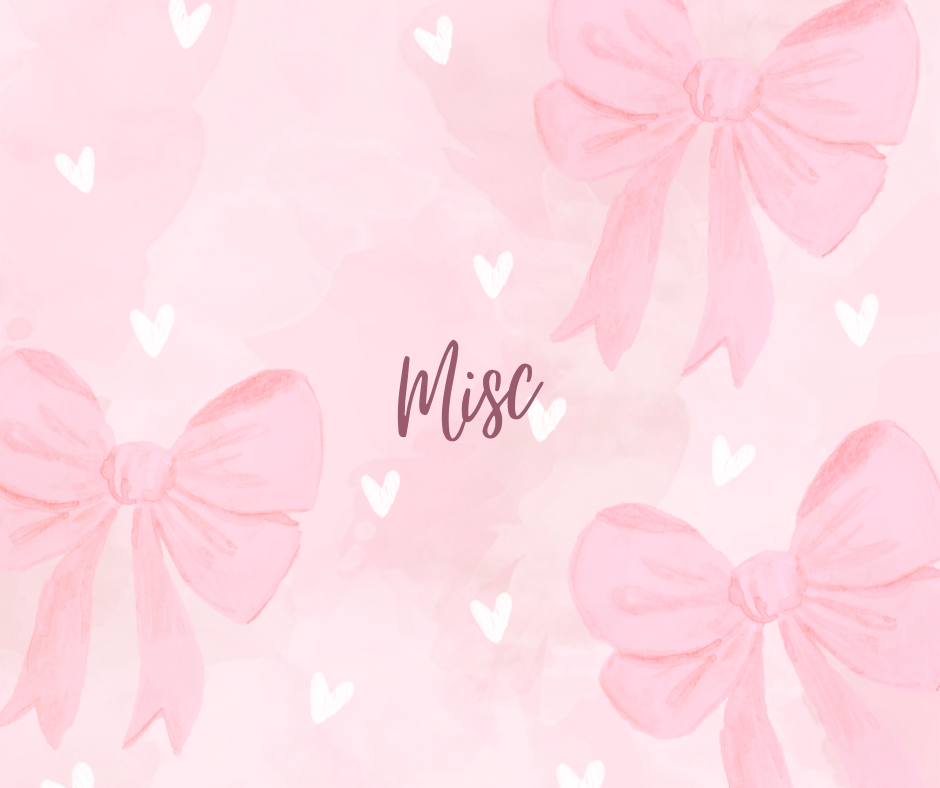 Miscellaneous