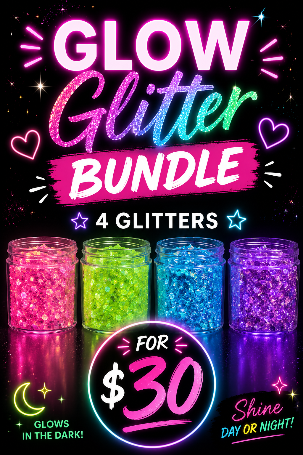 Glow Glitter Bundle