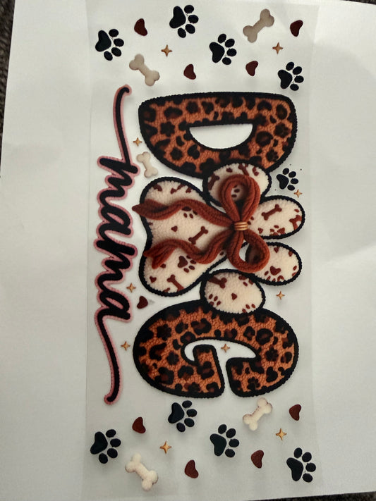 Leopard dog mama