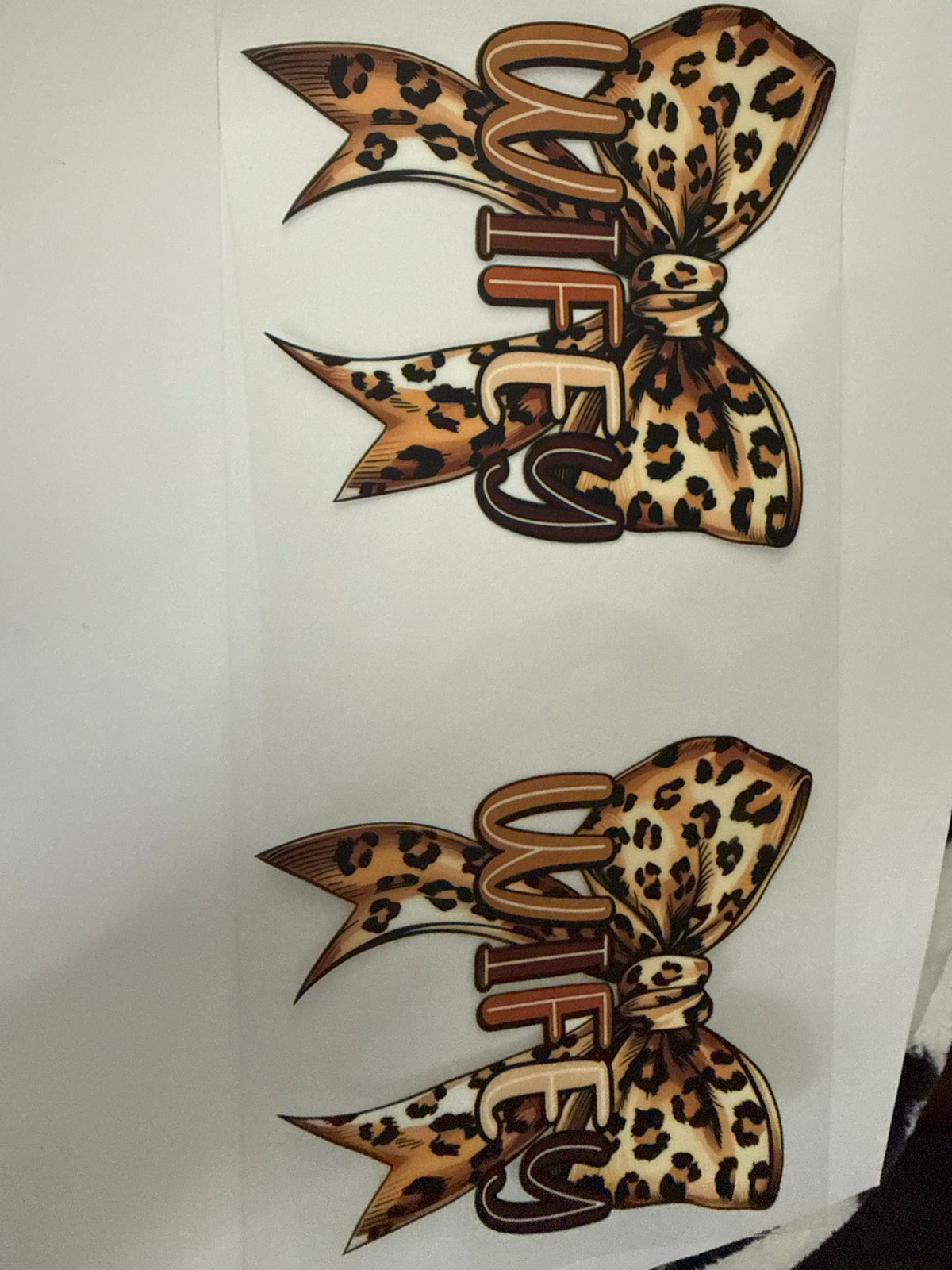 WIFEY in Leopard Print