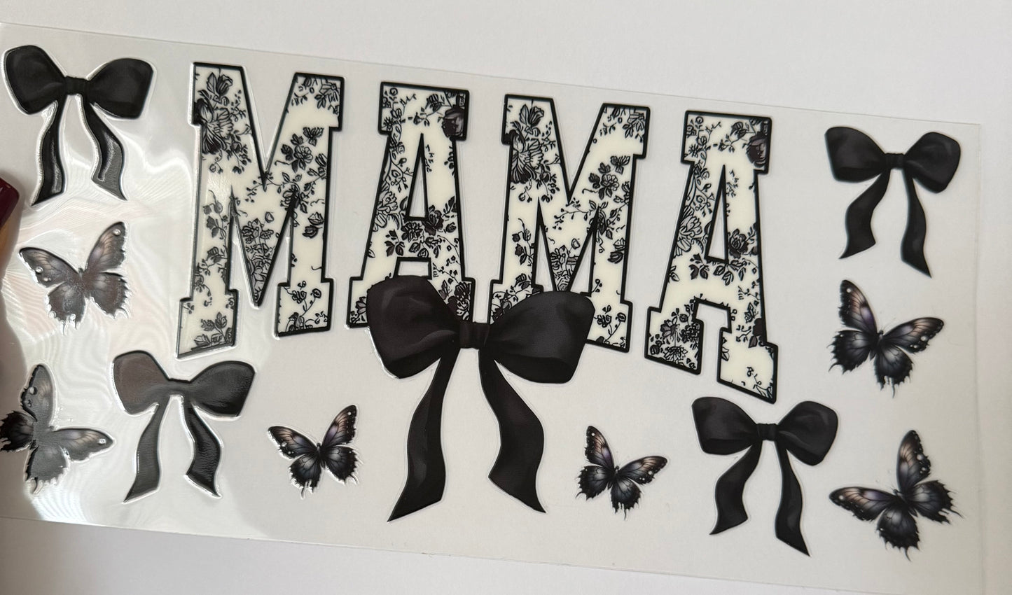 Black & white Mama