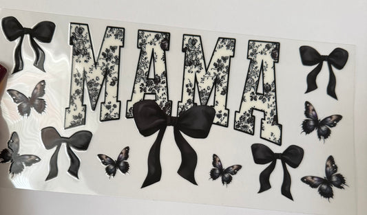 Black & white Mama