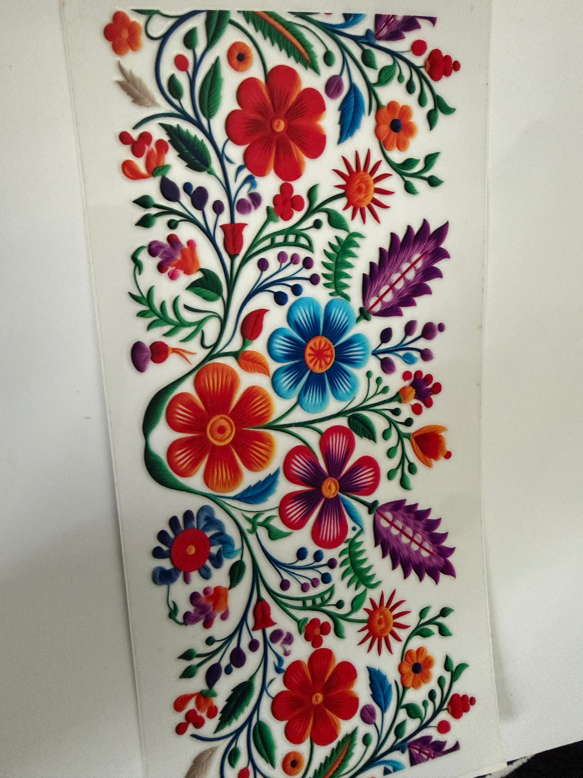Embroidered Flowers