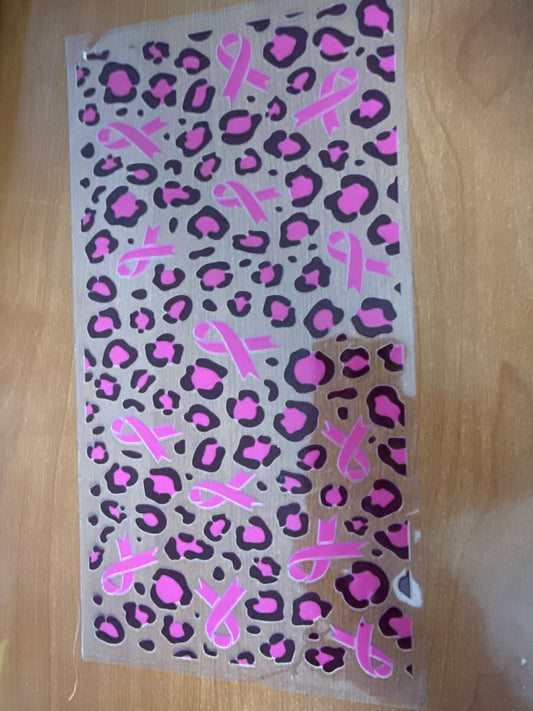 Leopard breast cancer awareness