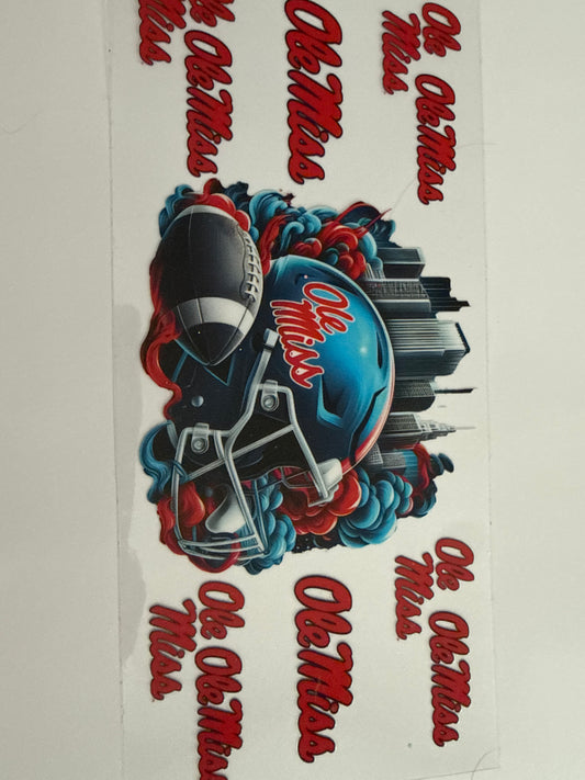 Ole miss helmet