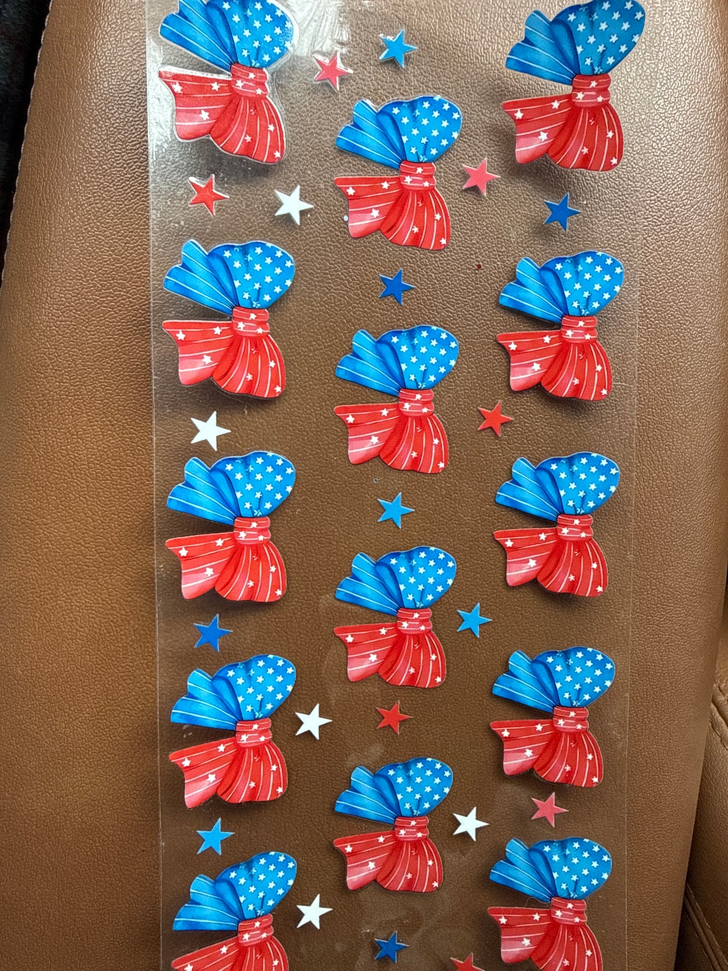 Red White & Blue Bows