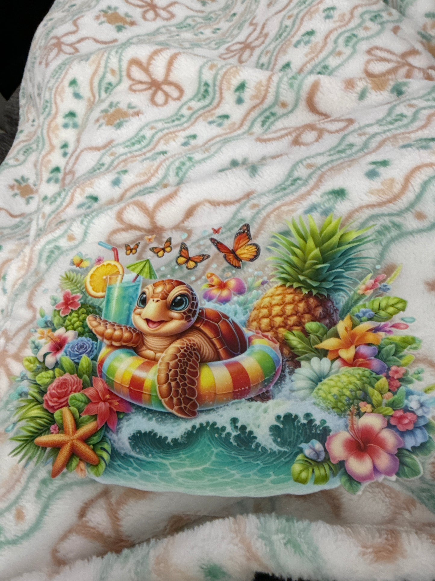 Turtle in float