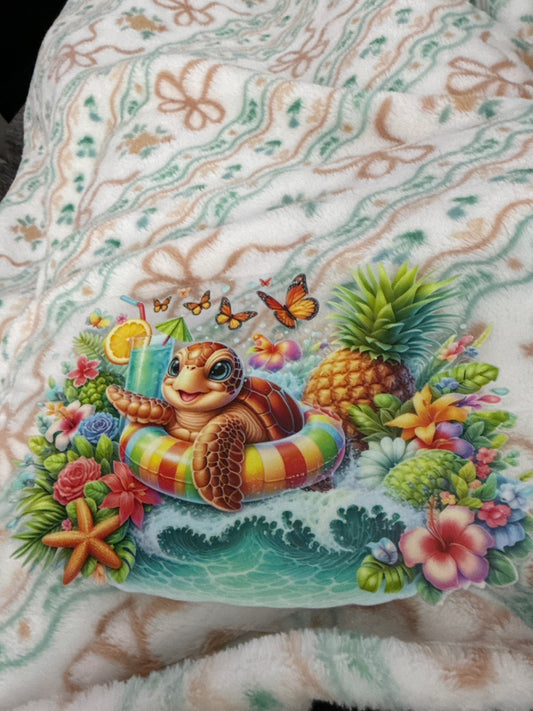 Turtle in float