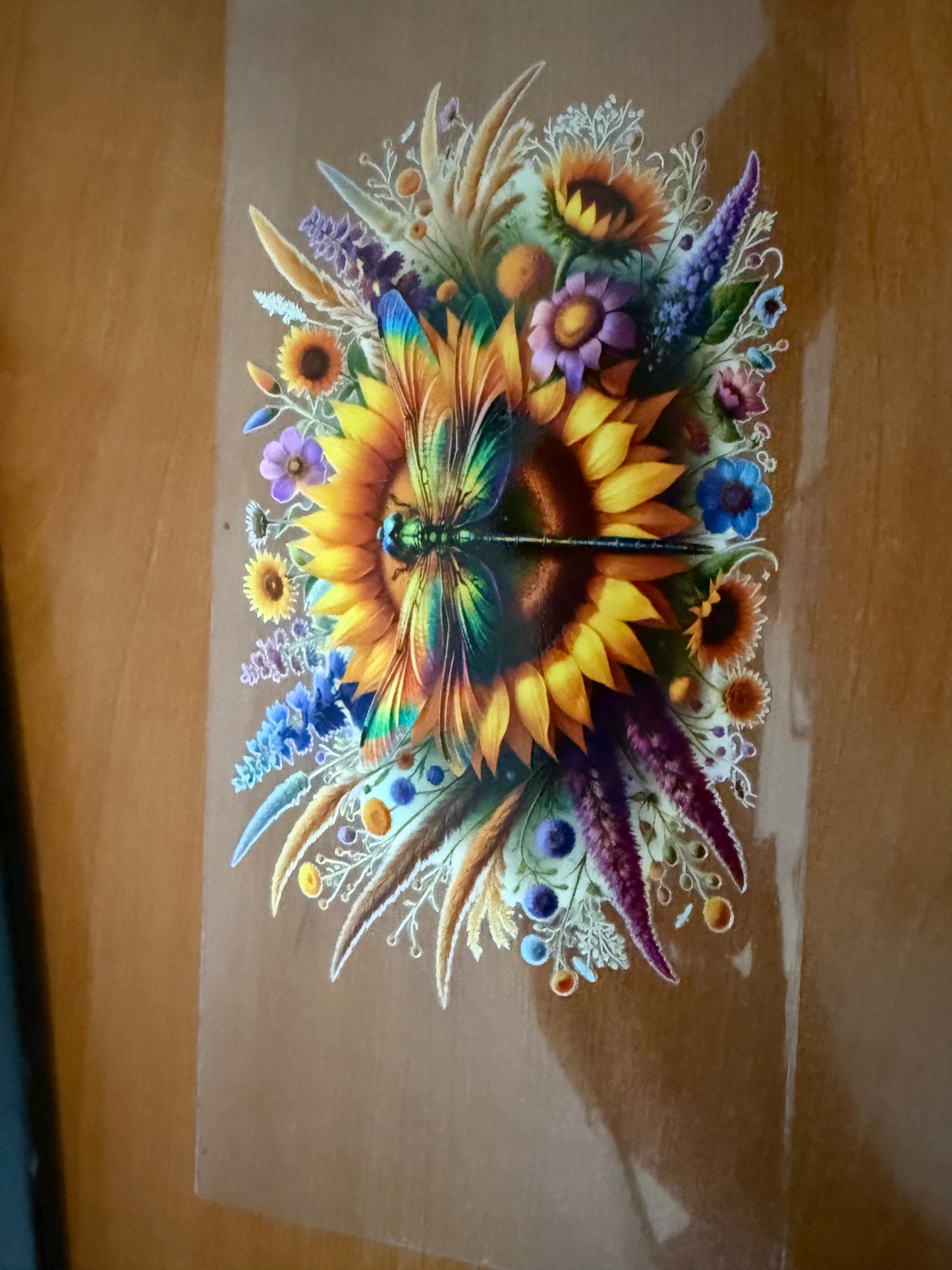 Dragonfly Sunflower