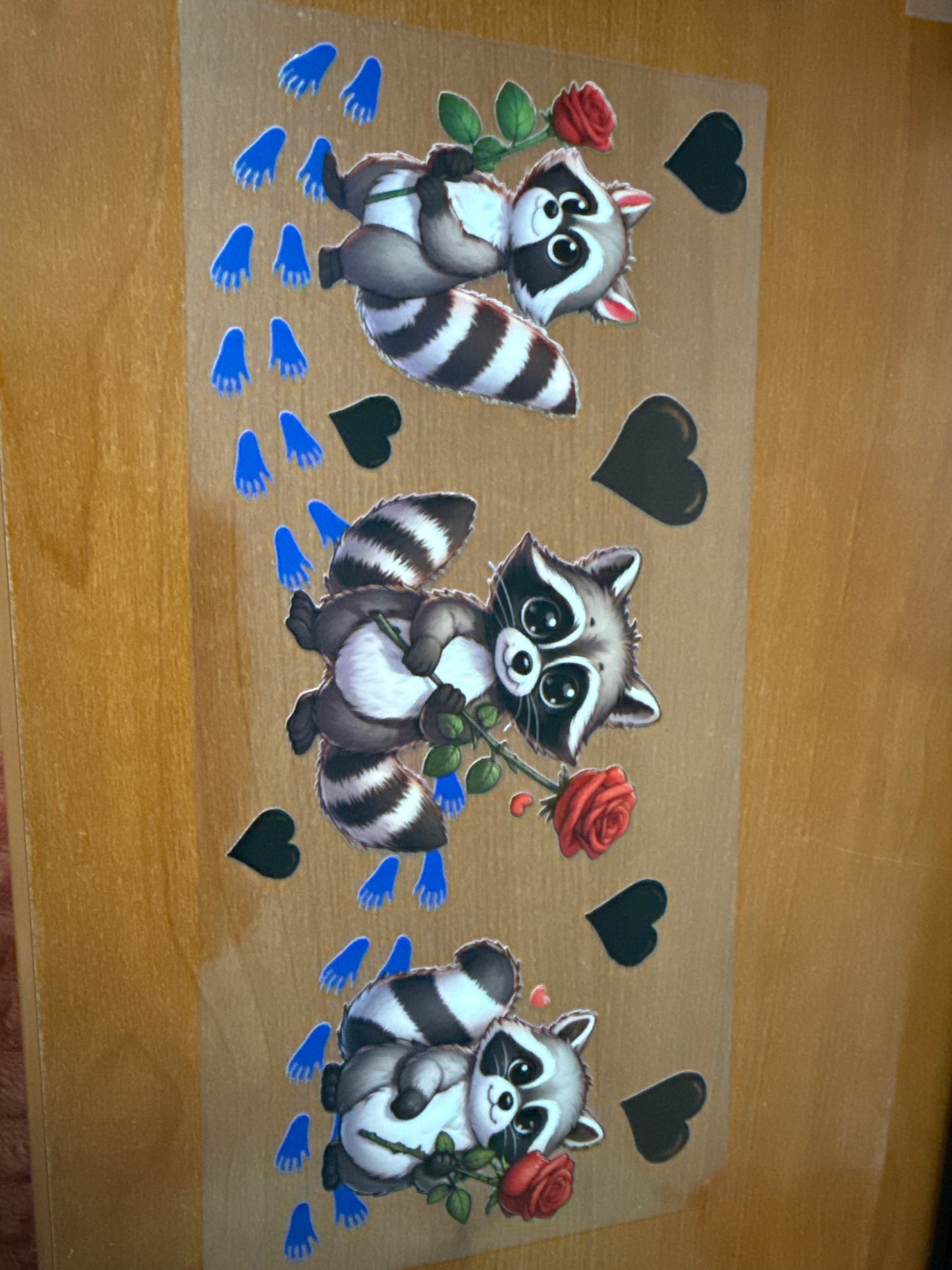 Raccoons & Roses