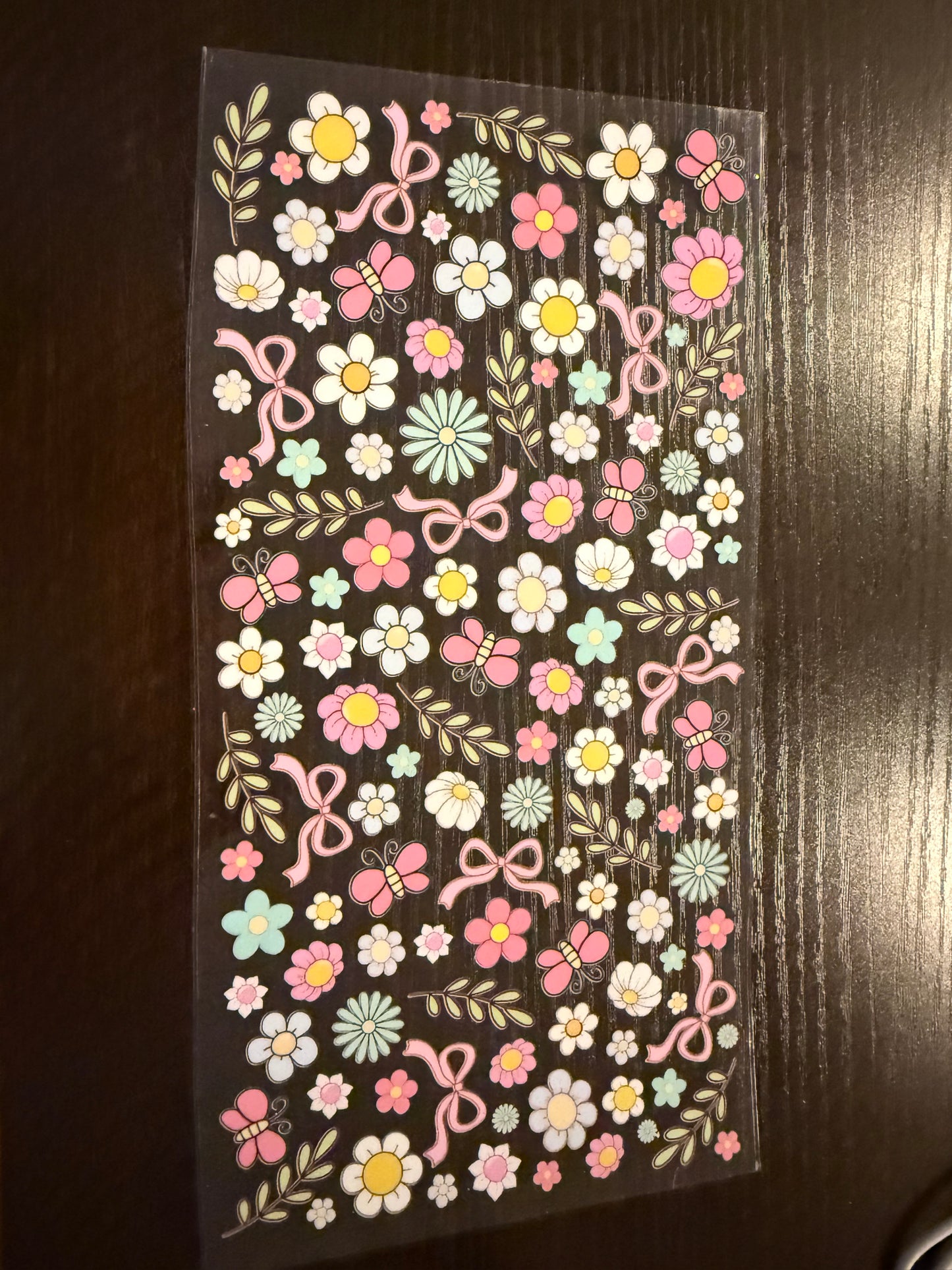Pastel Bows, flowers, butterfly’s