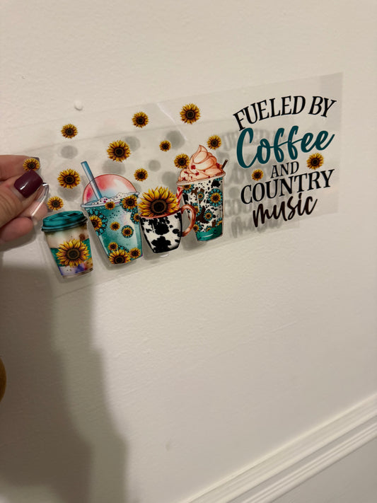 fueled by coffee and country music