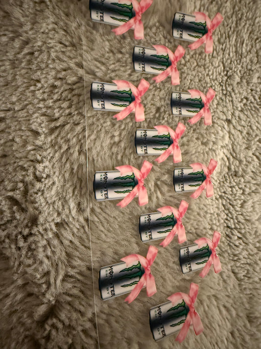 Monster Energy pink bows