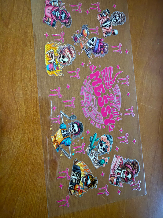 It’s all a mess skeleton version