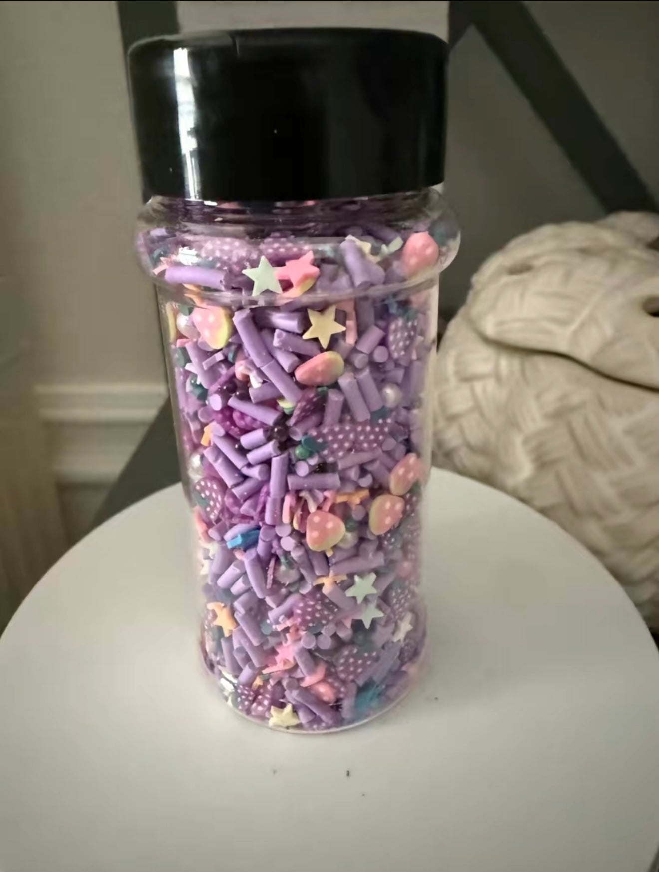 Grape & sprinkles