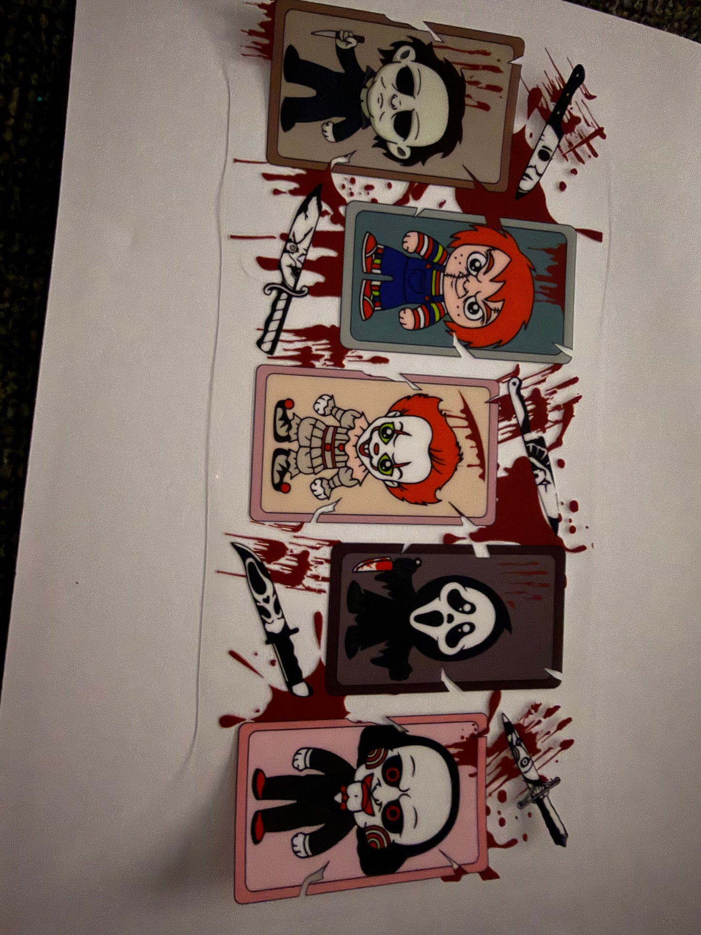 Cartoon horror characters