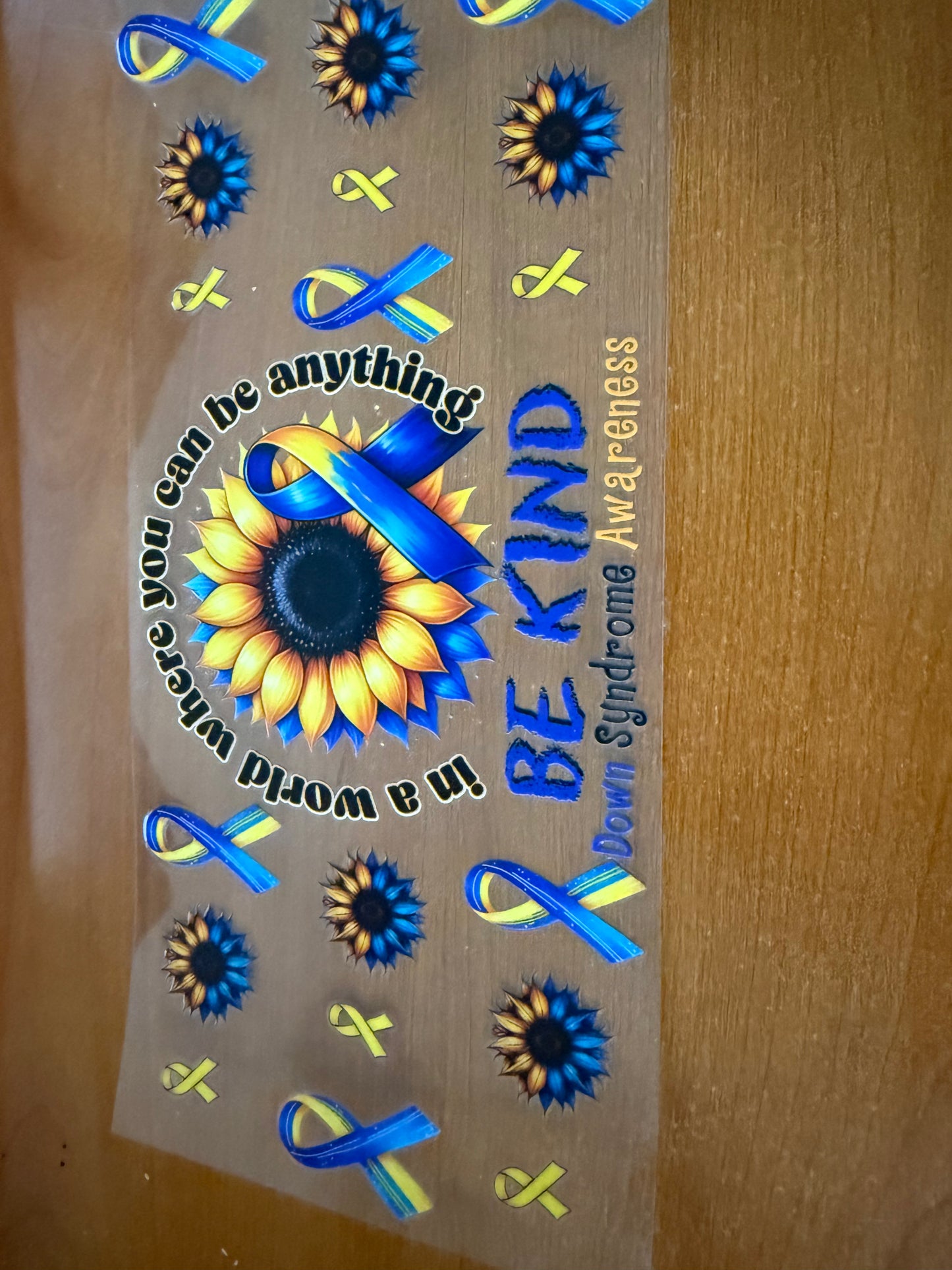 Be kind Down syndrome