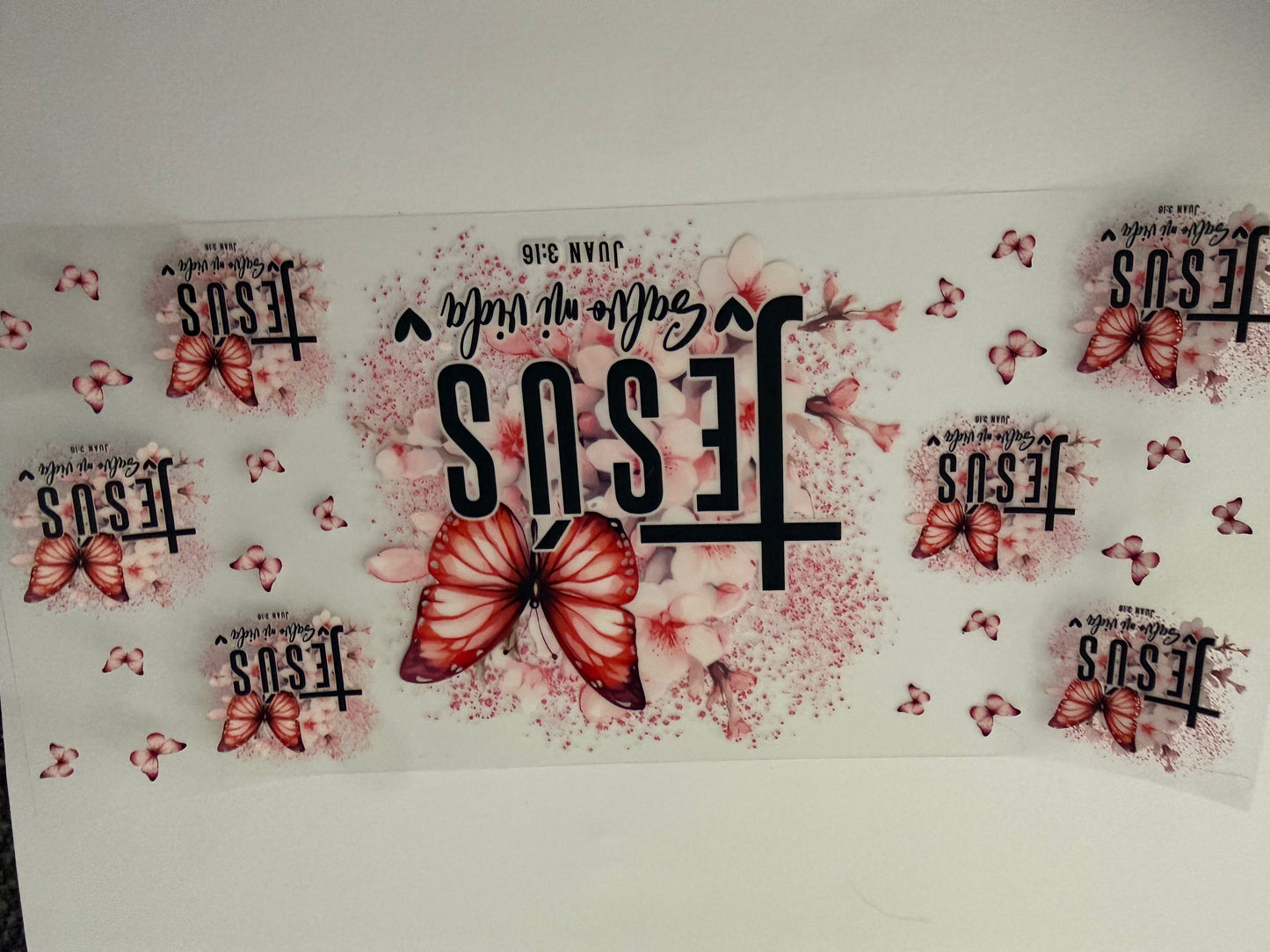 Jesus & butterflies 2
