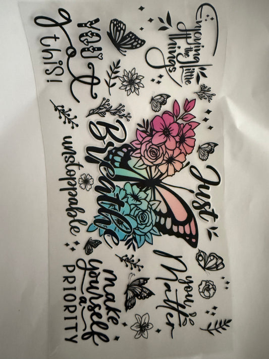 Just breathe butterfly
