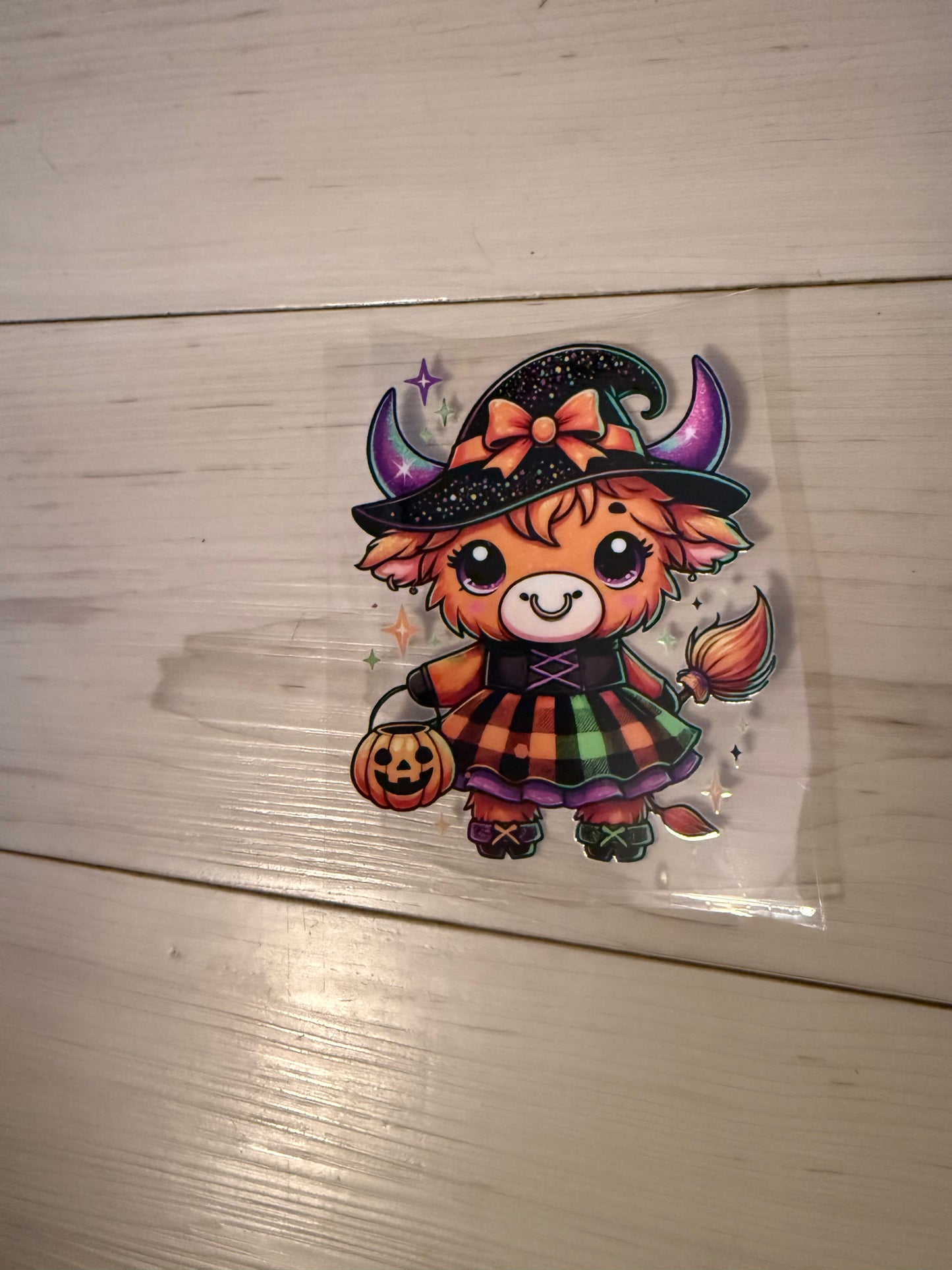 Halloween Highland Cow