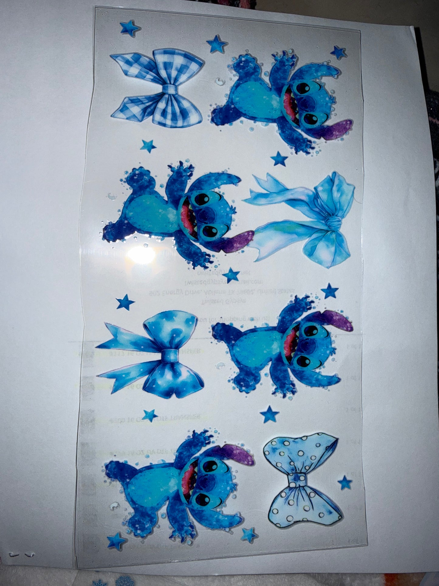 Stitch with bows