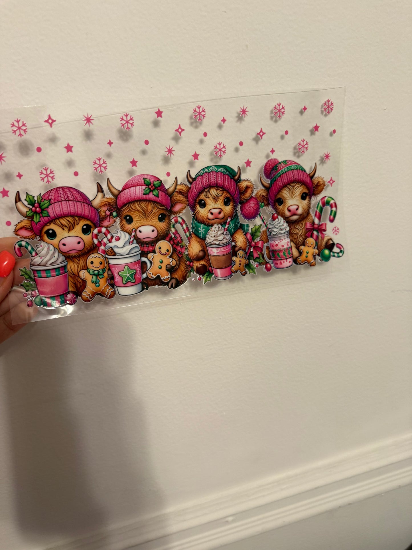 Christmas Starbucks cows