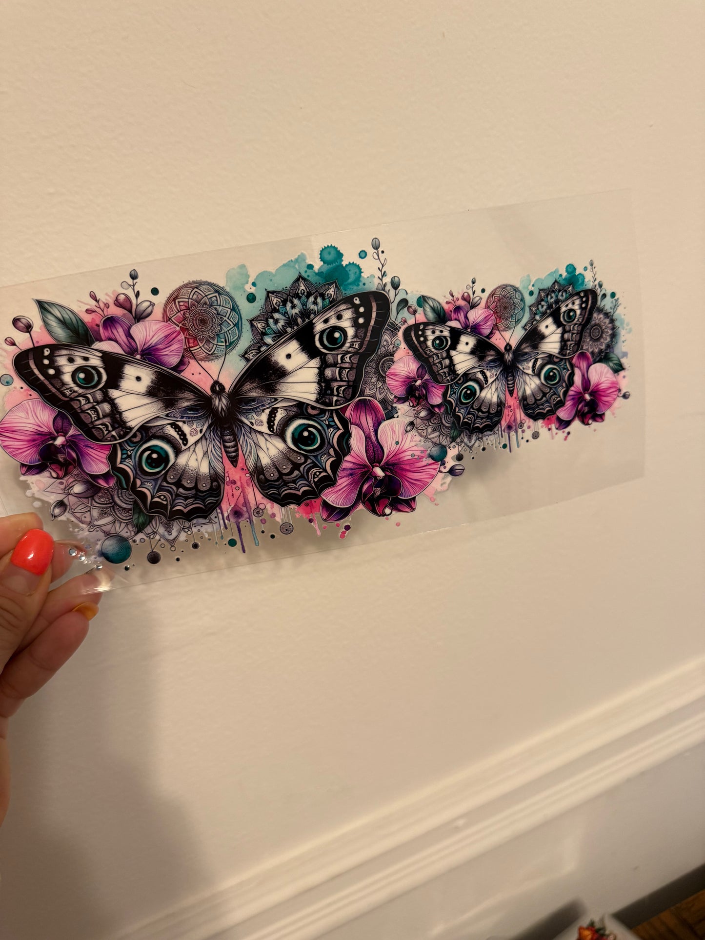 Big & little butterfly
