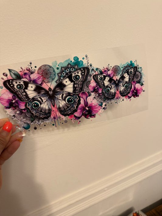 Big & little butterfly