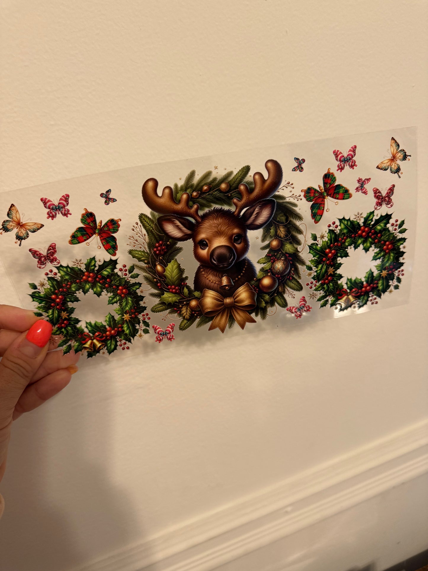 Christmas moose